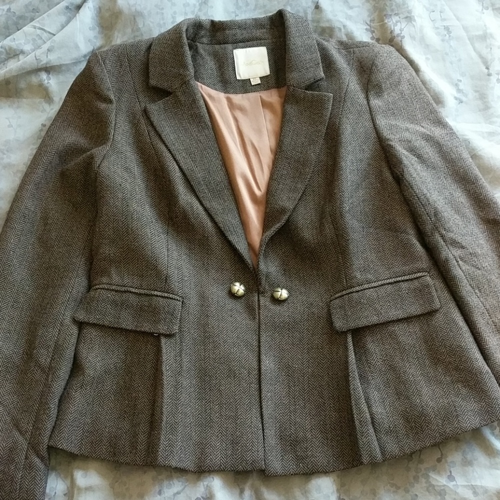 Modcloth herringbone blazer